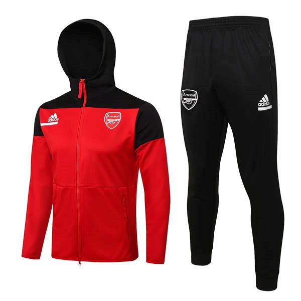 Hoodies Komplett Set Arsenal 2022-2023 Rote